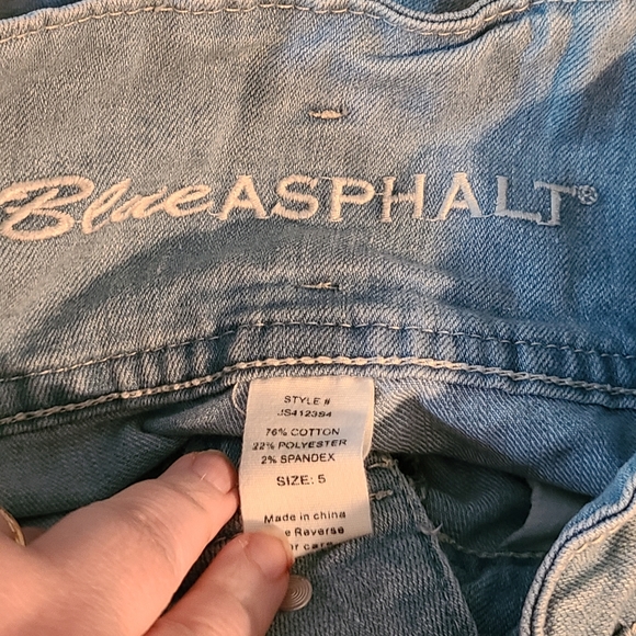 Super Cute sz 5 high waste button fly shorts - Picture 4 of 4